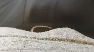 Cumming through my silky Bamboo briefs