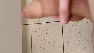 German Twink jerks and cums at work