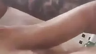 UK toned chav with tattoos wanks his big thick cock until he cums