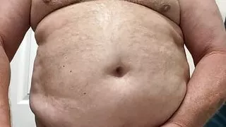 Old Fat Guy Cums