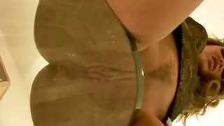 MILF bitch smashed in wet anal hole by thick white dick