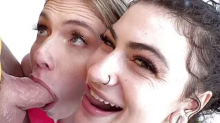 SWALLOWED All out suck fest featuring Rebel Rhyder and Lydia Black