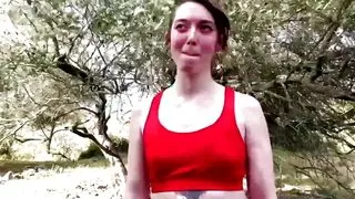 Daisy, a young pussy for three cocks