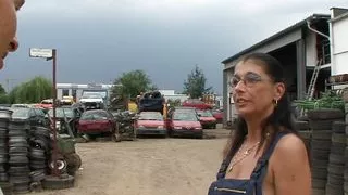 Sex in car demolition Park 2