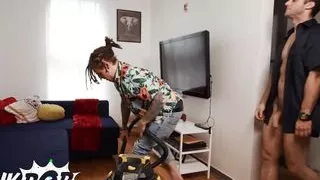 Sunny D & Tommy Watch Gabriel Fixing The Sink Until He Notices & Makes A Sexual Move To Them - TWINK POP