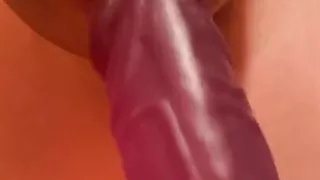 Sucking My Favourite Dildo