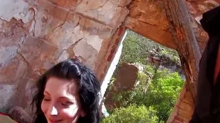 Fucked in an abandoned house