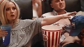 Dante, sneaking over to suck Michael's cock, horny guys are caught by twink usher Troye Dean - TWINKPOP