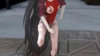 Kamikaze Hentai Dance Kantai Collection Torn Clothes 3D - Black Hair Color Edit Smixix