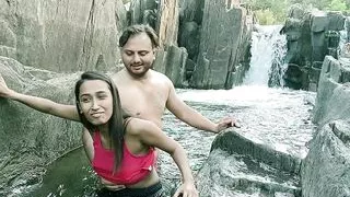 Fucking 18yrs teen Girlfriend at Open Place! Hot xxx