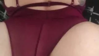 I spy on my stepmother and she lets me fuck her