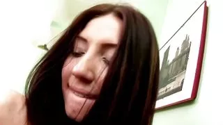 Hot Russian 18 yo lesbian girl licking their pussies and ass finger