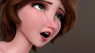 Big Hero 6 - Aunt Cass First Time Anal (Animation with Sound)