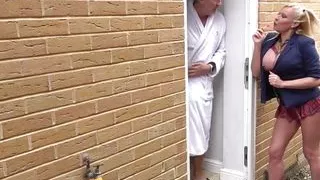 Slutty horny college girl facial deepthroat!!