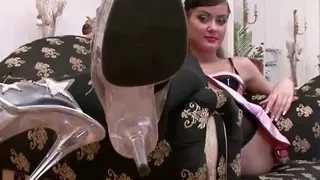 Wrap your toes around my cock