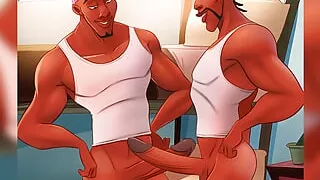 Astros do Basquete - Quem tiver a maior piroca vai comer o cu do outro