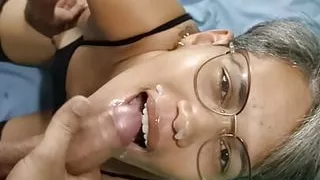 stepson fucks me while my cuckold husband is away