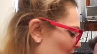 This Secretary Is a Slut She Fucks the Stepfather and The Stepson Too