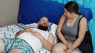 Markus, come and fuck my pussy after doing your massage - Porn in Spanish