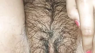 Tight vagina cums with heavy orgasm