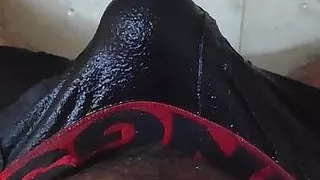 handjob my cock in water