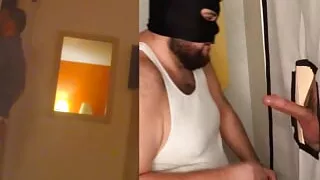 Straight horny mechanic is sucked anonymously by hungry fag