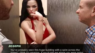 Exciting games: wife swallows cum in the elevator in front of the old man ep 19