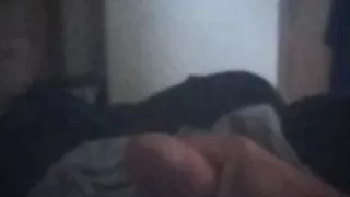 Huge cumshot in slow motion
