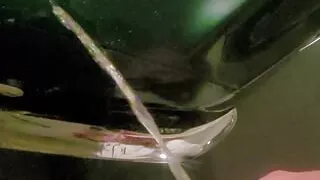 I piss on your luxury car.