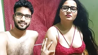 First time Sucking my devar big cock, then after he fucked me hard