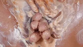 Mayo and sausage fuck