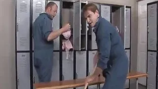 Ashli Orion and Brynn Tyler get fucked in the shower and lockerroom