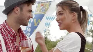 Emma Rose Is Supposed To Serve Drinks But She Finds A Hot Customer Willing To Serve Her His Sausage - TRANS ANGELS