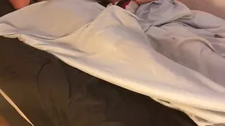 my stepbrother stays to sleep at home and when I go to wake him up I fuck him.