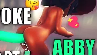 Poke Abby By Oxo potion (Gameplay part 5) Sexy Witch Girl