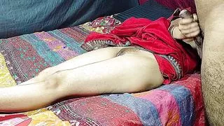 Doctor took out material from sister in law's pussy