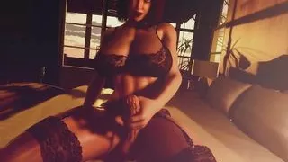 Orgy with a sexy transvestite