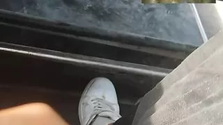 Public Straw Funny Truck