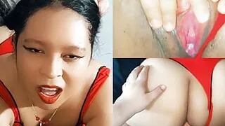 Fucking my fat stepbrother. He fucks me doggystyle and makes me moan with pleasure. SQUIRT