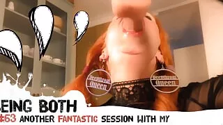 #63 Trailer-I'm at and on the new dildo again! How exquisite it is - BeingBoth