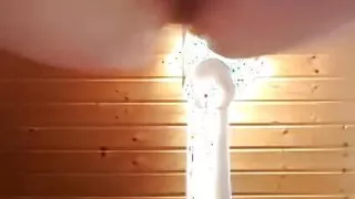 Squirt from anal toy