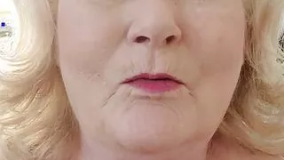 Granny Loves To Talk Naughty To Her Lover