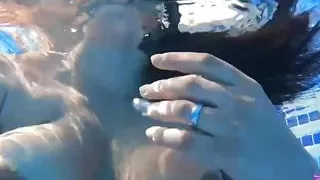 FOLLOWER touches my PUSSY in the POOL and this happens...