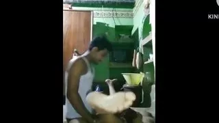 Local wife and husband romantic sex