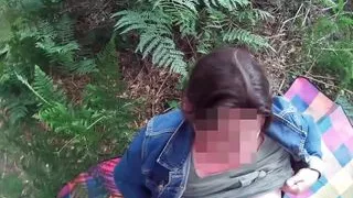 Big Fat Milf Tits Felt Up And Jizzed On In The Local Woods