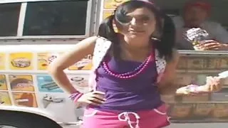 Ashli Orion gets banged by the ice cream man