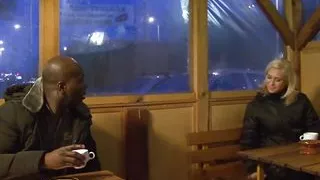 Linda enjoys a BBC in the presence of her cuckold