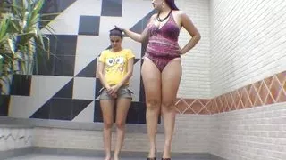 Spongebob fan under my hairy pussy