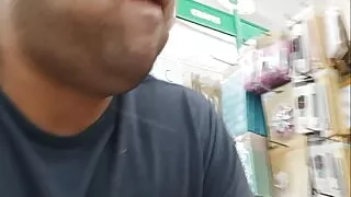 Eating burgerking in the dollar tree