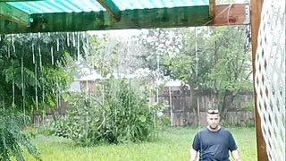 Meditation in the rain